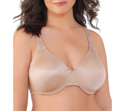 Vanity Fair Womens Comfort Where It Counts Full Figure Bra 76090 Honey Beige 36DD